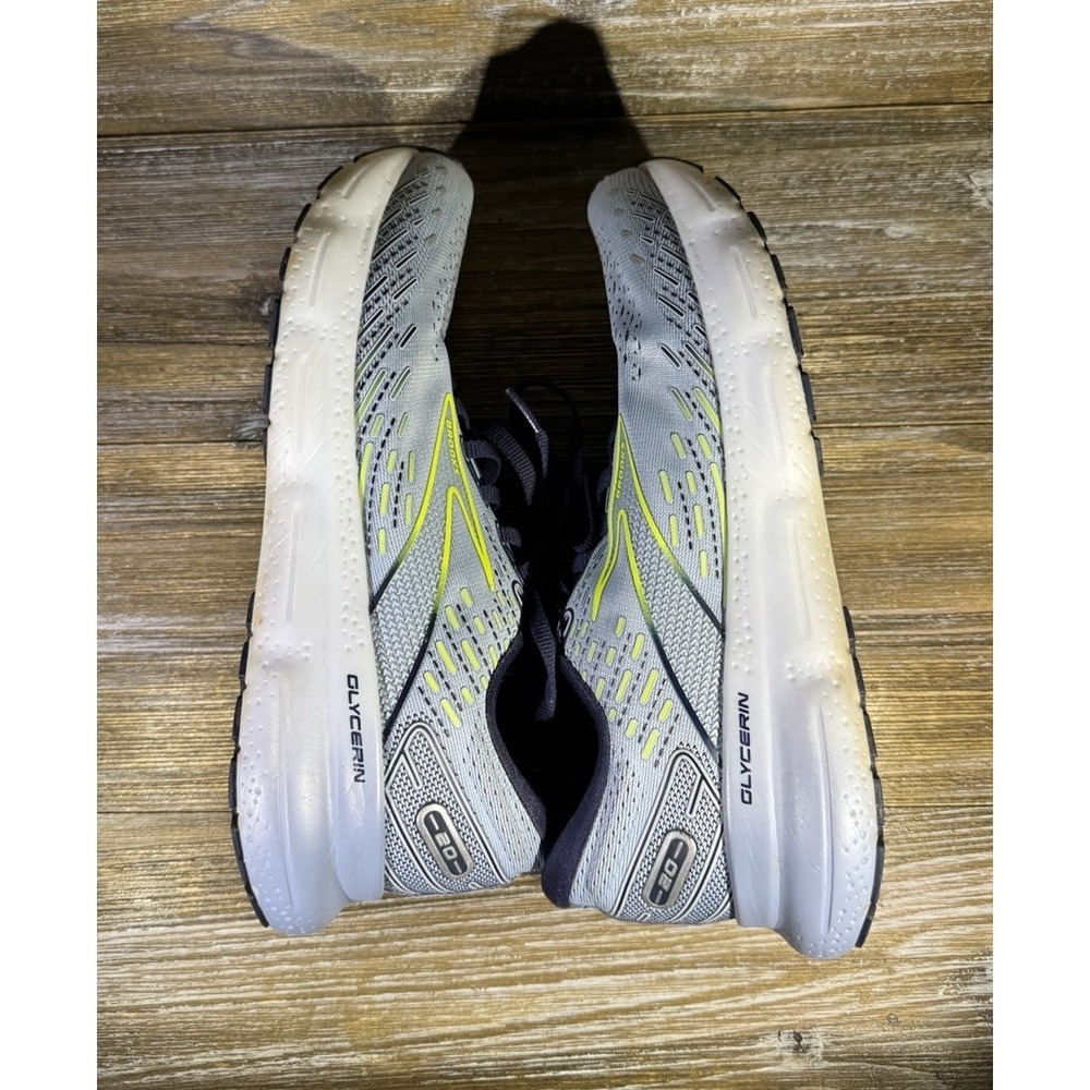 Brooks Glycerin 20 Neutral Running Shoe Light Blue Peacoat Women's Size 8.5 - Picture 4 of 7